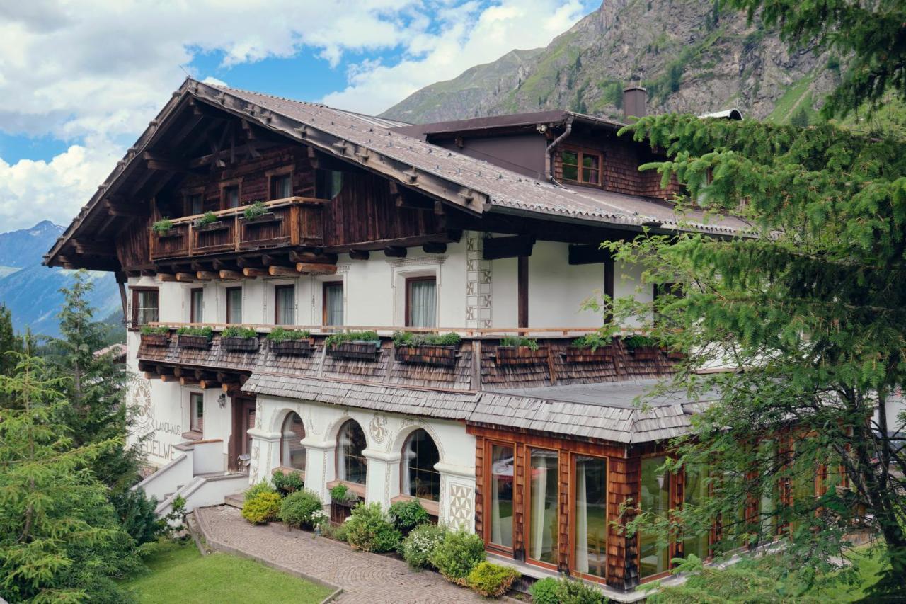 Landhaus Edelweiss Sankt Leonhard im Pitztal Exteriör bild